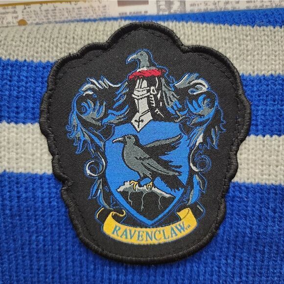 Nwt The Wizarding World Of Harry Potter Ravenclaw Scarf Blue Universal Studios - Picture 3 of 4